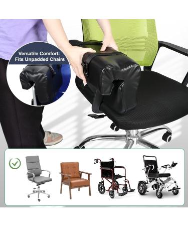 Lateral Support with Nylon Cover Comfort & Pressure Relief Wheelchair Arm Rest Cushion with Arm Trough & Arm Strap Lateral Arm Support Pad Contoured Wheelchair Cushion for Better Posture(A Pair) - Buy Online on GoSupps.com