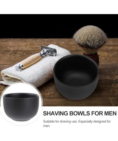 Beavorty 3-St Shaving Soap Cup | Stainless Steel Razor Holder for Men | Premium Shaving Foam & Cream - Buy Online on GoSupps.com