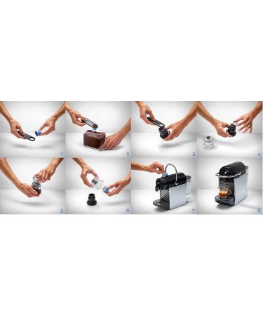 Bluecup Reusable Nespresso Capsules Refillable Pods Compatible with Nespresso Machines (Original Range) 200 Lids  - Buy Online on GoSupps.com