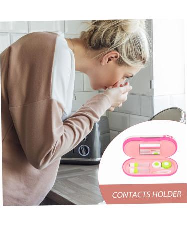 Buy Healvian Double-Layer Glasses Case Set - Portable Lens Solution Bottles for Women - Shop Internationally - Buy Online on GoSupps.com