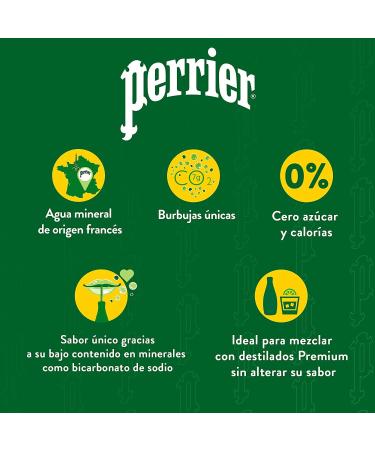 Perrier - Water with gas - Set of 6 bottles of 500 ml - Buy Online on GoSupps.com