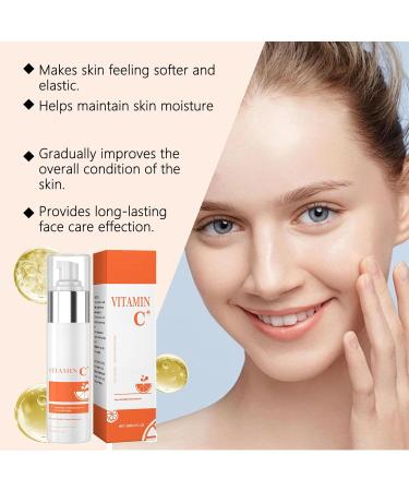  yxcully Vitamin C Face Serum Anti-aging and brightening serum with retinol and vitamin E moisturizing lightweight reduces wrinkles and fine lines suitable for all skin types (3 pcs) - Buy Online on GoSupps.com