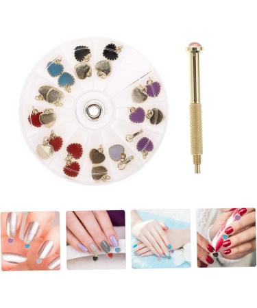 Healeved 2 Sets Nail Pendant Nail Art Jewelry Dangle Nail Dangle Decor Resin Tools Crystal Nail Sticker Nail Piercing Tool Nail Jewelry False Nails Diamond Applique Nail Tool Alloy Tool Kit - Buy Online on GoSupps.com