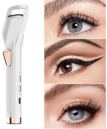 Eye Lash Curler USB - Electric Heat Curler for Eye Lashes Rechargeable - Eyelash Curling Heater for Outgoing Working Dates Daily Commutes With Fan - Buy Online on GoSupps.com