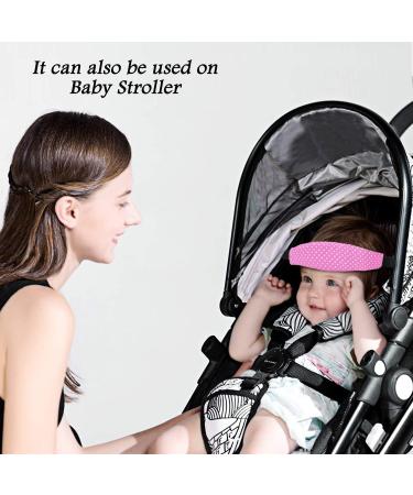 Silence Shopping 2 Pcs Baby Car Seat Neck Relief Head Support - Pink - Buy Online on GoSupps.com