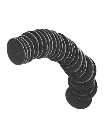 Dead Callus Sandpaper Discs 60 Pieces 60 Grit Replacement Sandpaper Discs Exfoliating Smoothing Sandpaper Discs for Electric Foot Callus Remover