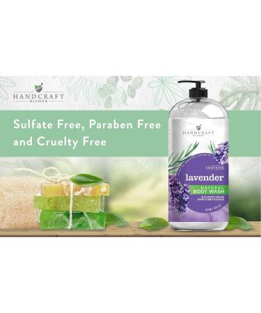 Lavender Body Wash 16 oz - Moisturizing Acne Treatment - Brightens & Clears Skin - For Women & Men - 16 Fl Oz - Buy Online on GoSupps.com