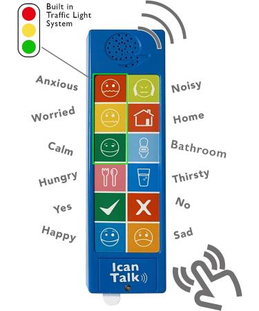 iCan Talk: Handheld Communication Device for Kids with Special Needs - Speech and Sound Device for Non-Verbal and Speech Delay Children - Buy Online on GoSupps.com