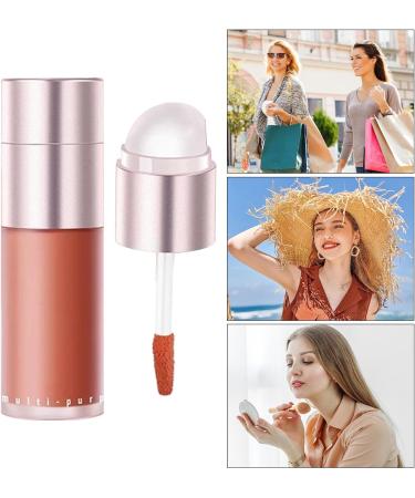 Cream Blush Blush Cream Eyeshadow Highlighter Stick Double Sided Facial Cosmetics Long Lasting for Women Birthday School Office Dating Wedding Vacation Travel 2 - Buy Online on GoSupps.com