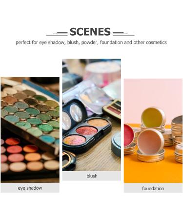  minkissy minkissy 3 Pcs Aluminum Makeup Jars for Eyeshadow Blush Highlighters - Buy Online on GoSupps.com