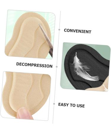NOLITOY High Heel Pads - 6 Pairs Comfortable Heel Grips & Protectors for Women - Soft Memory Foam Heel Liners for Perfect Fit - Buy Online on GoSupps.com