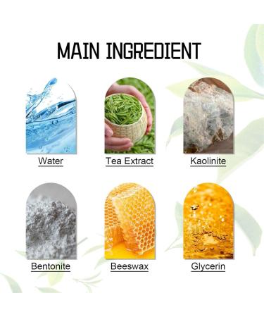 Hair ClayGreen Tea Matte Clay Hair Product Mens Hair Clay Hair products for men that define a matte finish for all hair types for men Homraa - Buy Online on GoSupps.com