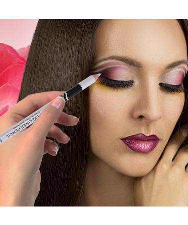 SOESFOUFU 40 Pcs Wooden Pole White Eye Liner White White Colored Pencils Eyeshadow Pencil - Buy Online on GoSupps.com