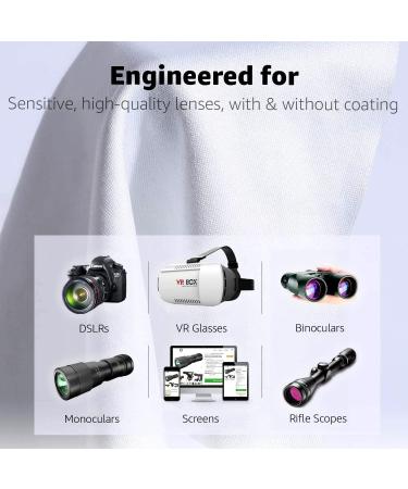 Python Premium Cloth for High Definition Lenses, Glasses & Screens - Large 12x16in Scratch-Free Cleaning & Polish Cloth - Buy Online on GoSupps.com