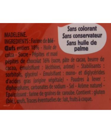 Ker Cadelac Madeleines Maxi Extra Soft Chocolate Chips 600g - Buy Online on GoSupps.com