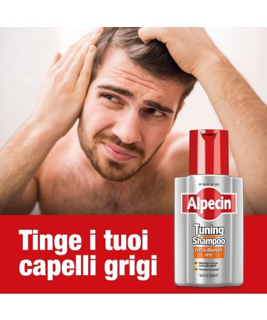 Alpecin Alpecin Tuning Caffeine Shampoo 2 x 200 ml | Treatment that preserves dark hair colour and promotes natural growth for men - Buy Online on GoSupps.com