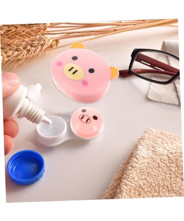 Healeved 8 STK Contact Lens Travel Set - Organizer Case Care Container Tweezers & Bracket | Perfect for Eye Lens Storage - Buy Online on GoSupps.com