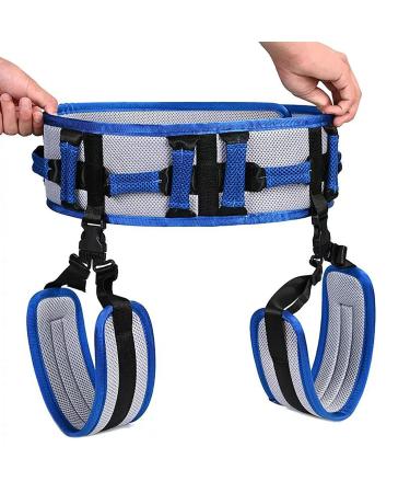 ZZBB Transfer Belt with Handles Leg Loops - Gait Belt -Medical Nursing Safety Assist Training Device Walking Standing Rehabilitation Belt - Elderly Standing Assistance Belt