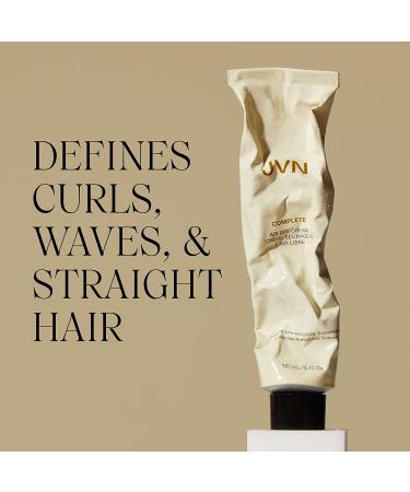 JVN Air Dry Cream | No Heat Hair Styling Cream for All Hair Types | Smoothing & Defining | Sulfate Free | 5 Fl Oz - Buy Online on GoSupps.com