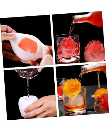Zerodeko 2pcs Rose Ice Mold Silicone Flower Cake Silicone Candy Silicone Fondant Molds Candy Making Molds Chocolate Mold Molde De para Chocolate Baking Gadget White Silica Gel 3D Fancy Clay - Buy Online on GoSupps.com