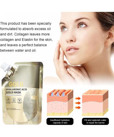 Retinol Gold Mask Retinol Snake Venom Gold Mask Anti-aging Face Mask Gold Face Mask Retinol Snake Venom Gold Mask Rejuvenating Gold Peel off Mask Anti-aging Gold Face Mask - Buy Online on GoSupps.com