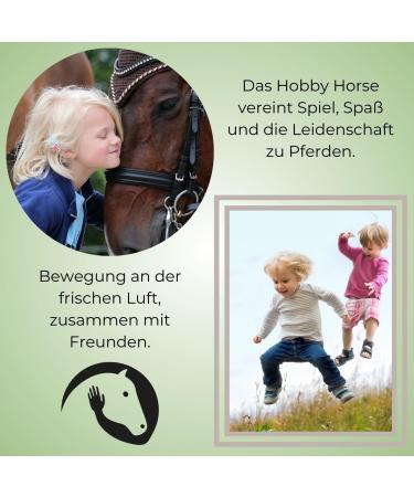 KHT Aria Shop Hobby Horsing - Plush Horse Sports Toys | Trendy Dressage Exercises | Handmade Hobby Horse A3 Light Brown - Buy Online on GoSupps.com