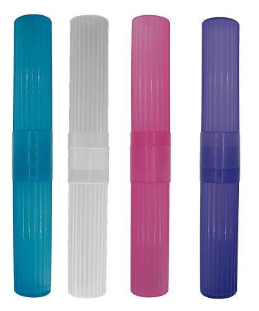 American Comb Toothbrush Holder (Blue, White, Pink & Purple)