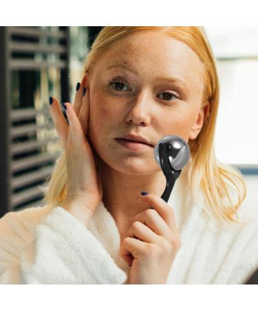 Patkaw Stainless Steel Facial Scooter & Ice Cream Cooling Ball Roller - Face & Eye Massager for Swelling Relief - Buy Online on GoSupps.com