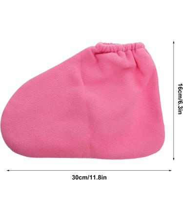 Frcolor Paraffin Wax Mitts & Booties Set - 4pcs Hand & Foot Spa Treatment Pink - Premium Moisturizing Care for Soft Skin - Buy Online on GoSupps.com