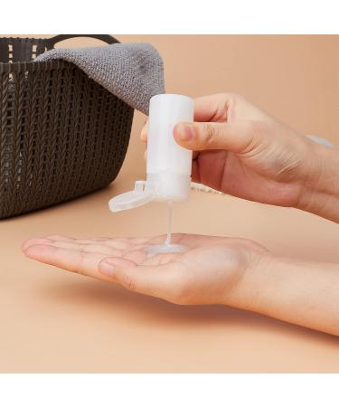 Benecreate 10 Pack 30ml Small Travel Bottles - Refillable Plastic Test Bottles for Cosmetics Makeup & Toiletries - Perfect for International Shipping - Buy Online on GoSupps.com