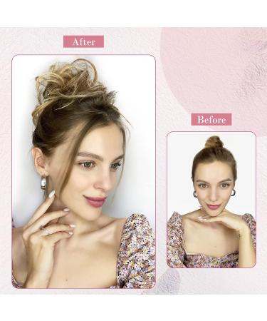 REECHO Messy Bun Hair Piece - Super Long Curly Wavy Updo Hair Extension in Black - Buy Online on GoSupps.com