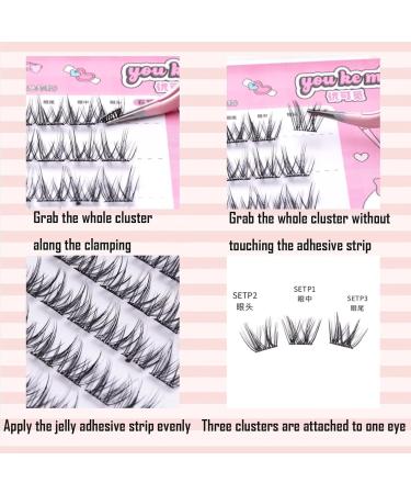 Dorolab Lashes Dorolab Eyelashes Dorolab Glue Free Eyelash Dorolab Lashes for Eyelash Extensions Dorolab Lashes Self Adhesive Lash Clusters with Bottom Lashes Natural Lashes Style 5 - Buy Online on GoSupps.com
