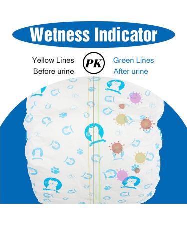 Scratche Super Absorbent Disposable Diapers for Males - Leakproof Protection for Urination & Incontinence | 40 Count Small White | Ship Internationally - Buy Online on GoSupps.com
