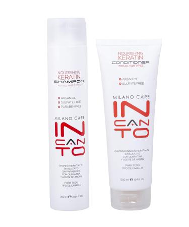 Hair Keratin Nourishing Shampoo and Conditioner Set