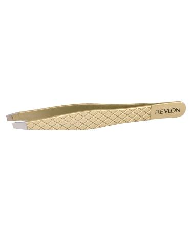 Revlon Gold Series Titanium Coated Diamond Tweezer - High Precision Hair Removal Tool for Men, Women & Kids - Buy Online on GoSupps.com