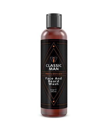 Classic Man Face and Beard Wash - 8oz