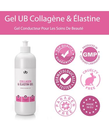UB Collagen and Elastin Gel - Anti-aging Serum - Moisturizing and firming skin - Increases the effectiveness of treatments - Buy Online on GoSupps.com