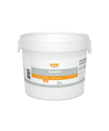 GRAU The Original Sanofor Therapeutic Peat Reconstituting For Intestinal Flora, For Living Intestinal Flora And Mucosa, Pack Of 1 (1 x 2.5 kg), Food Supplement For Dogs/Cats