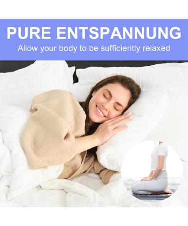 Zsmjaer Acupressure Mat with Pillow | Spiked Shiatsu Back Mat 67x39x2.5 cm | Alleviate Pain & Tension - Buy Online on GoSupps.com