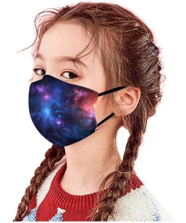 6 PC Face Cover Reusable for Kids Adjustable Print Breathable Face Bandanas - Buy Online on GoSupps.com