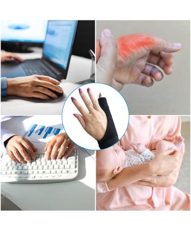 Ytesky Pinky Finger Splint - Pain Relief for Broken Finger, Arthritis, Tendonitis - Breathable Design - Fits Left or Right Hand - Buy Online on GoSupps.com