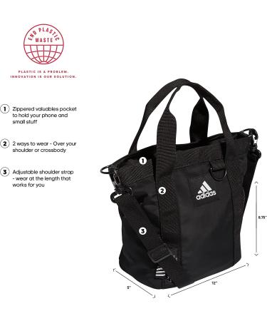 adidas Essentials Mini Tote Crossbody Bag - Black | One Size - Buy Online on GoSupps.com