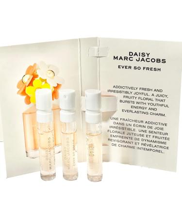 Marc Jacobs Daisy Ever So Fresh Sample Women Perfume Spray 1.2 ml / 0.04 oz - set of 3 Fresh 0.04 Fl Oz (Pack of 3) - Buy Online on GoSupps.com