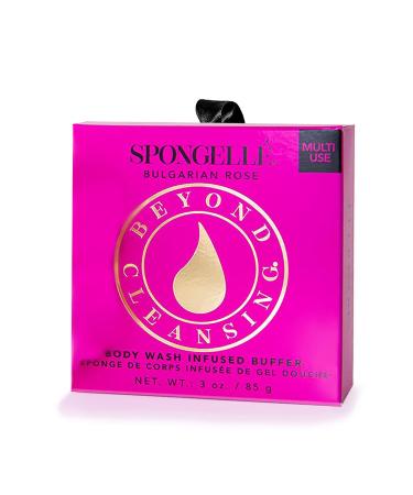 Buy SPONGELL Flower Boxed Bulgarian Rose - 3oz Luxury Body Wash Sponge | International Shipping - Buy Online on GoSupps.com