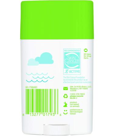 Babyganics SPF 50 Travel Size Kids Sunscreen Stick 1.6oz (Pack of 2) | UVA UVB Protection | Water & Sweat Resistant | Non Allergenic - Buy Online on GoSupps.com