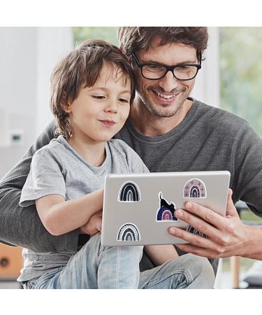 Soothing Stickers - 16 Fidget Textured Strips | Tactile Breathing Toys | Crushed Stone & Rainbow Patterns - Zego - Buy Online on GoSupps.com