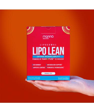 Manna Vitamins Evolved Liposomal Lipo Lean Thermogenic Metabolism Support Cravings Management Weight Loss Support for Women Men Liposomal Absorption 3500mg CLA Carnitine Green Tea 30 Packets