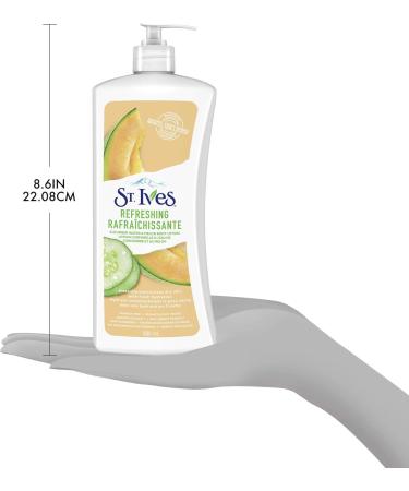 Buy St. Ives Cucumber Melon Hydrate Body Lotion 600 ml - Moisturizing & Refreshing Ships Internationally - Buy Online on GoSupps.com