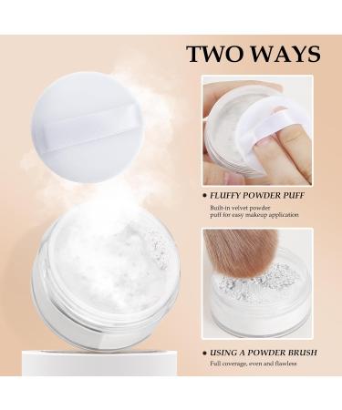 Oil Control Setting Powder - Ultra Flawless Matte Finish & Soft Focus Effect - 01# | International Shipping - Buy Online on GoSupps.com