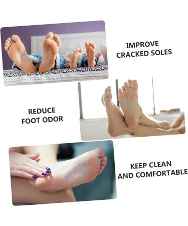 FRCOLOR 16 Pairs Footsticker Foot Mask Peeling Foot Peel Masks Effective Foot Masks Feet Calluses Remover Useful Foot Masks Exfoliating Removers Heel Care Exfoliator Abs Peeled Sock White - Buy Online on GoSupps.com